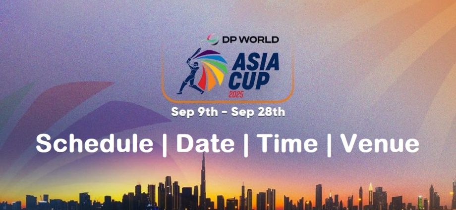 Asia Cup 2025 Schedule