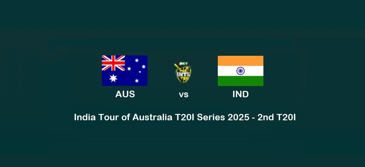 AUS vs IND Match Prediction (T20 2 of 5)